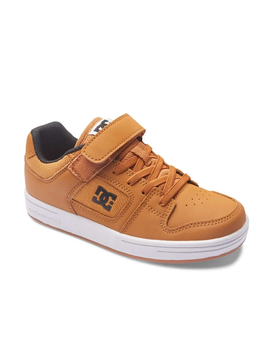DC SHOES MANTECA 4 V  TRIGO/NEGRO  CALZADO INFANTIL SKATEBOARD