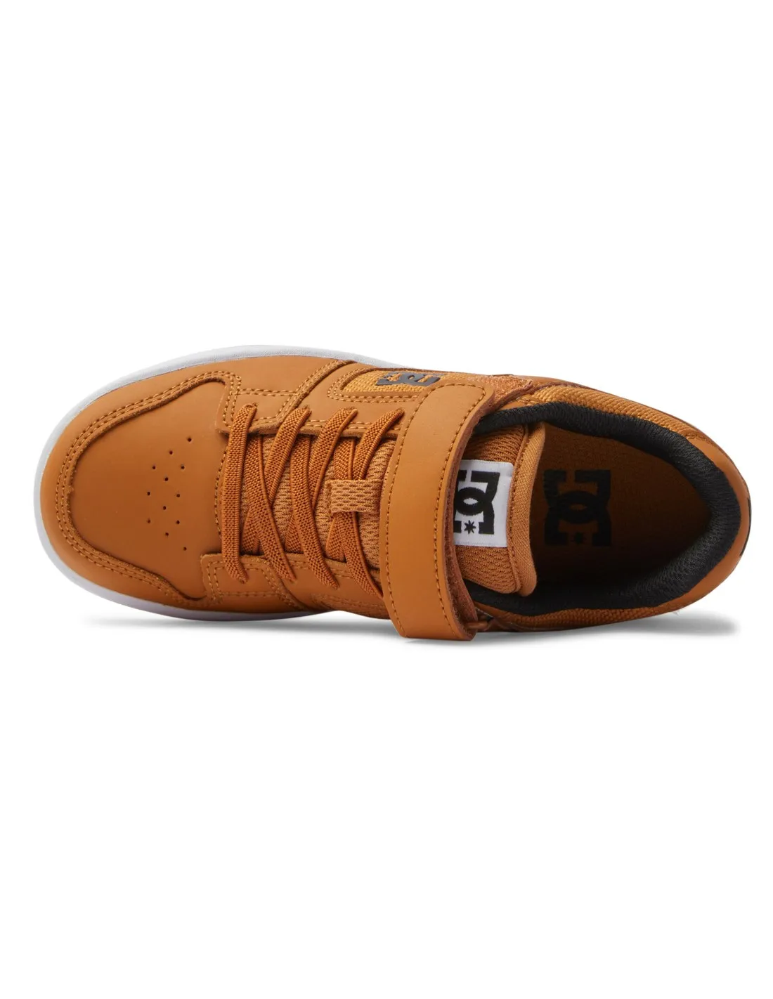 DC SHOES MANTECA 4 V  TRIGO/NEGRO  CALZADO INFANTIL SKATEBOARD