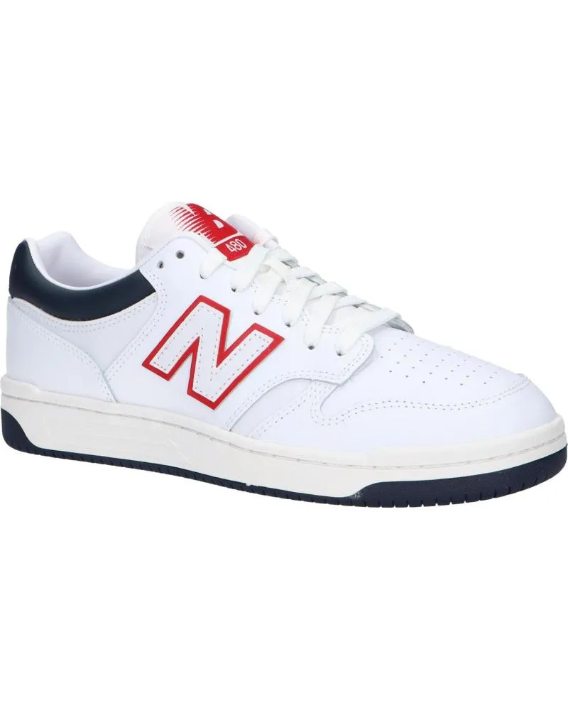 Deportivas de Hombre y Niño NEW BALANCE BB480LWG WHITE
