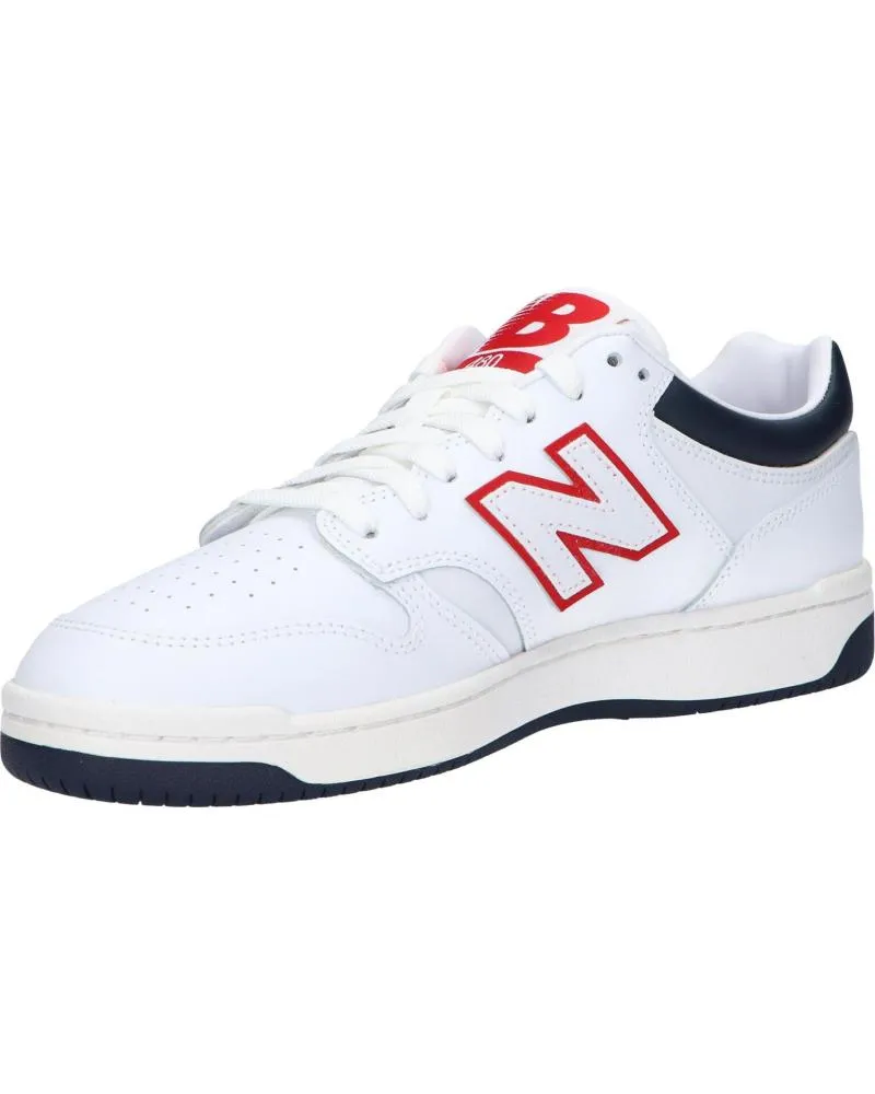 Deportivas de Hombre y Niño NEW BALANCE BB480LWG WHITE