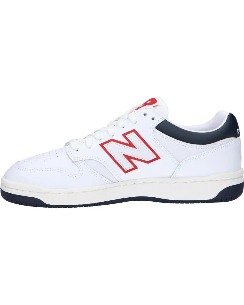 Deportivas de Hombre y Niño NEW BALANCE BB480LWG WHITE