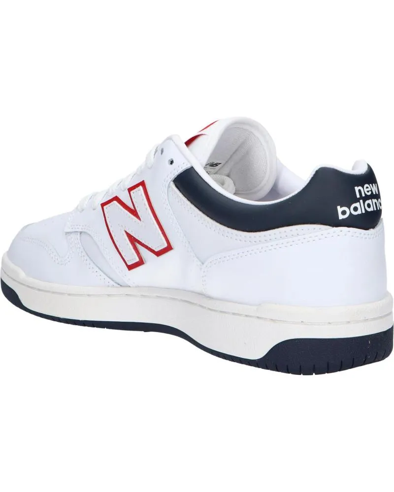 Deportivas de Hombre y Niño NEW BALANCE BB480LWG WHITE