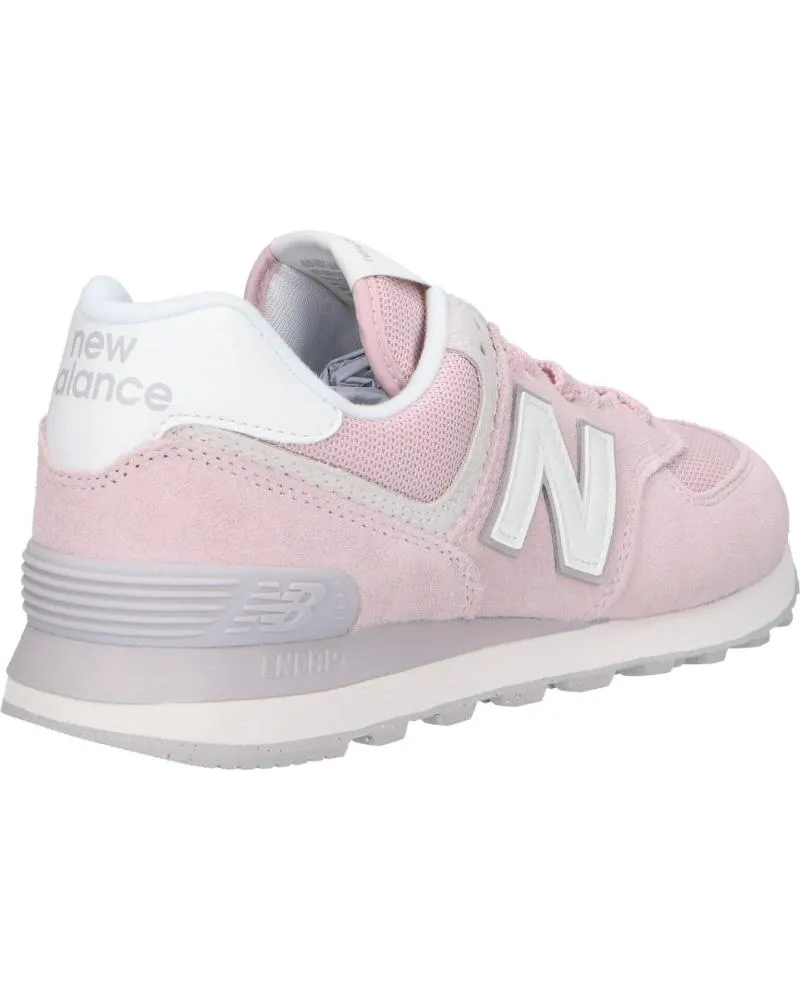 Deportivas de Mujer y Niña NEW BALANCE WL574EVP 574 CORE STONE PINK