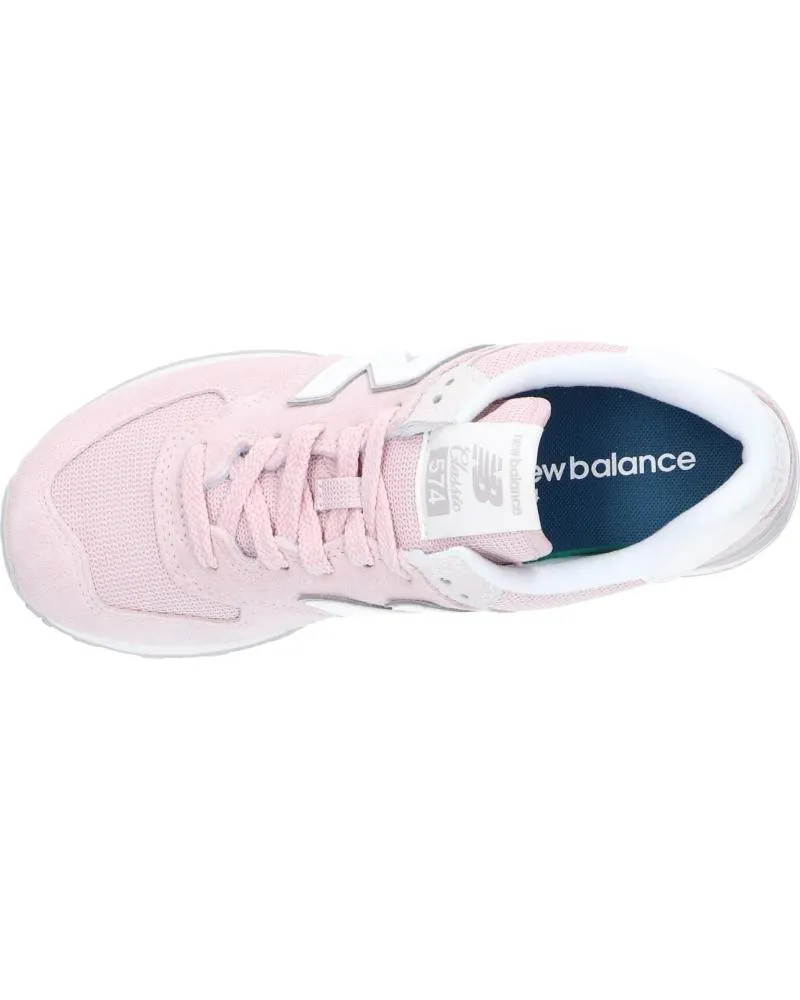 Deportivas de Mujer y Niña NEW BALANCE WL574EVP 574 CORE STONE PINK