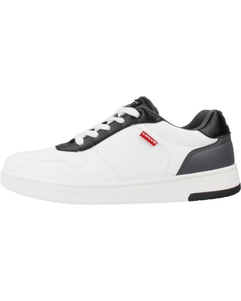 Deportivas de Niña y Niño LEVIS KICK BLANCO