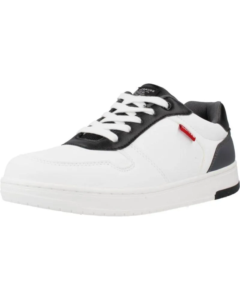 Deportivas de Niña y Niño LEVIS KICK BLANCO