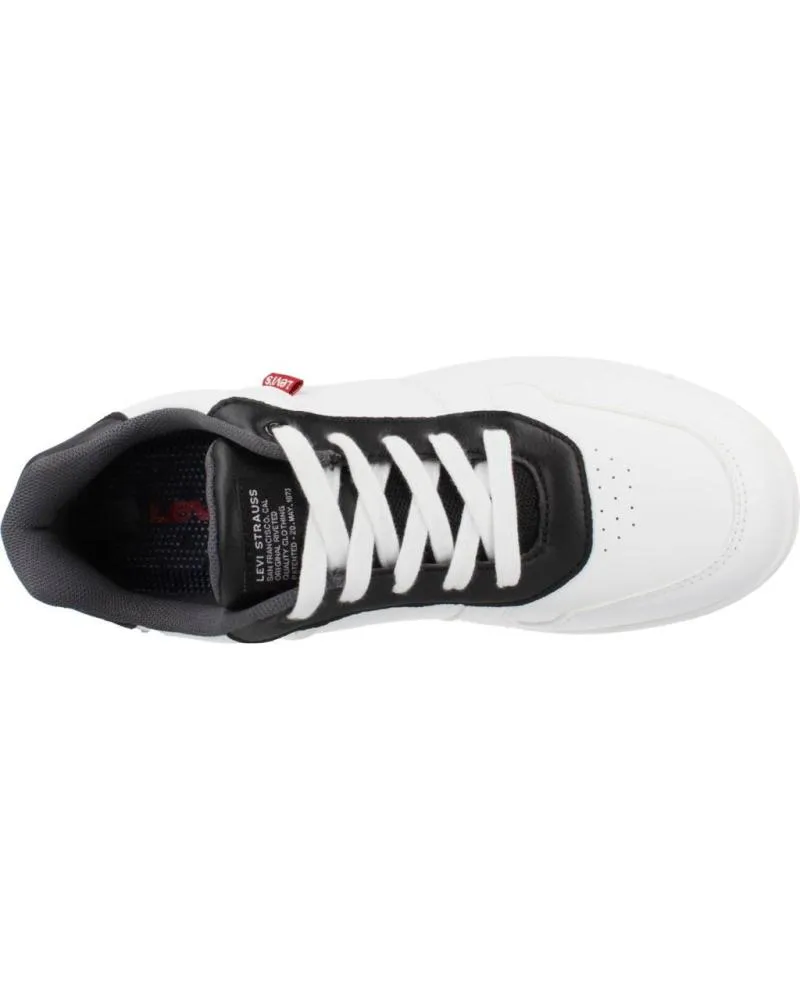 Deportivas de Niña y Niño LEVIS KICK BLANCO