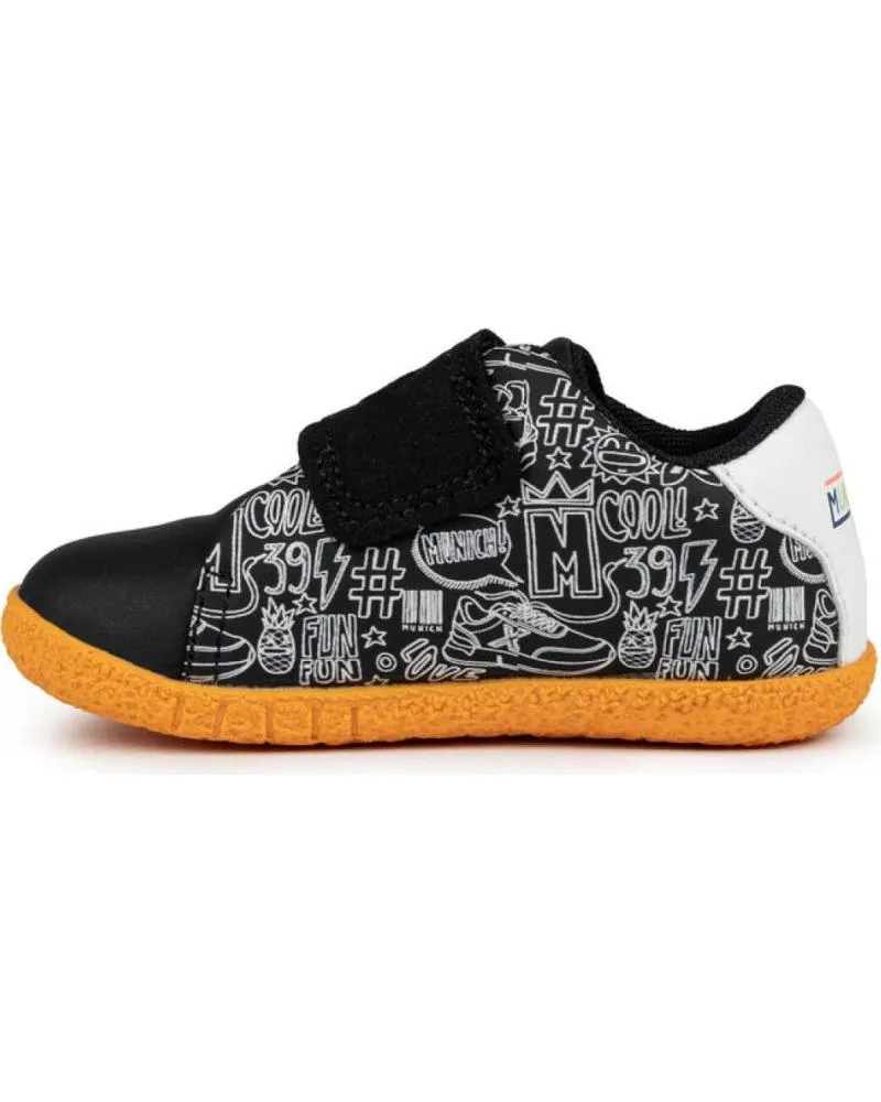 Deportivas MUNICH  de Niña y Niño BABY PAULO 8029006 8029006  NEGRO
