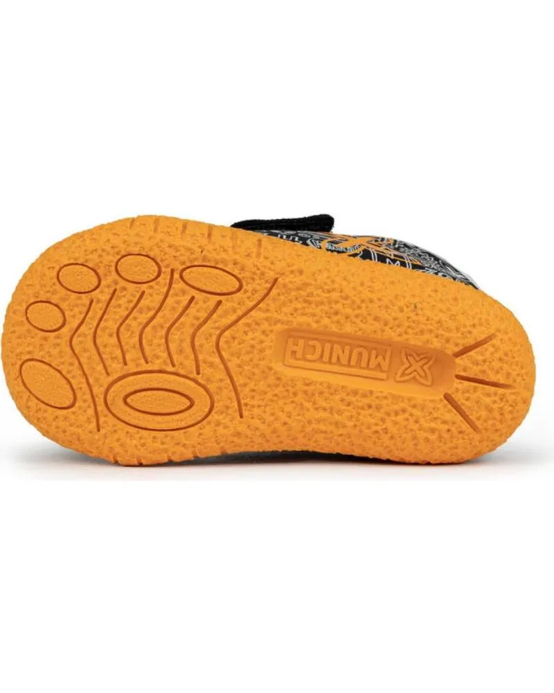 Deportivas MUNICH  de Niña y Niño BABY PAULO 8029006 8029006  NEGRO