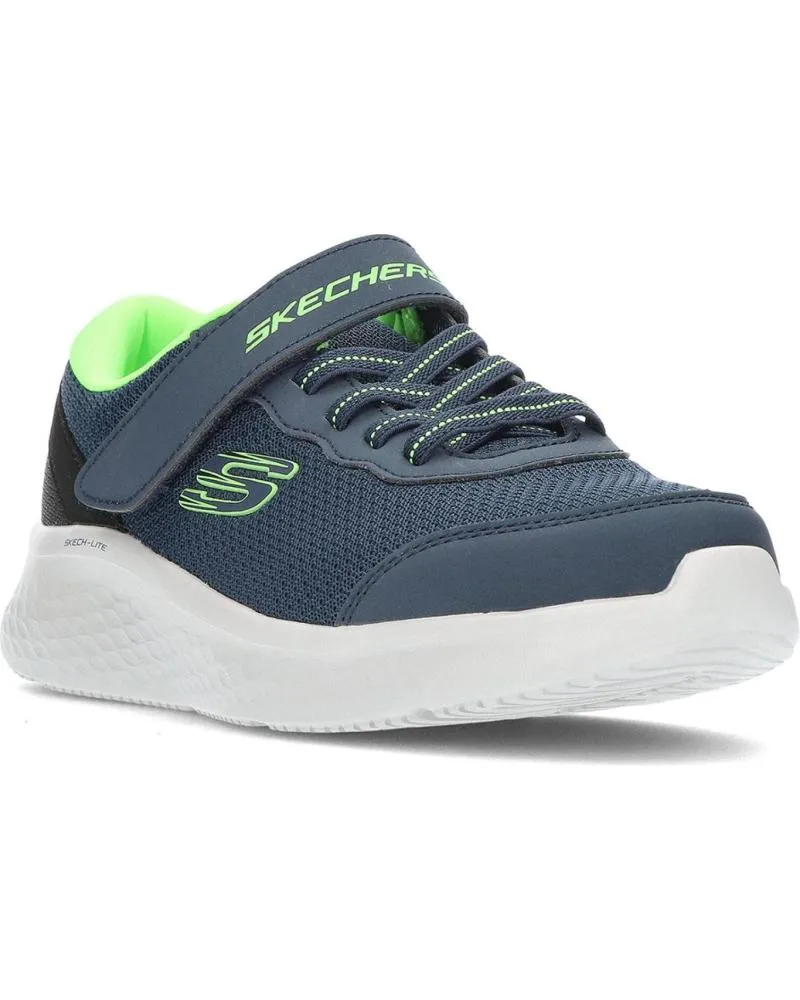 Deportivas SKECHERS  de Niño DEPORTIVA NINO 404015 SPRINT SURGE  NAVYLIME