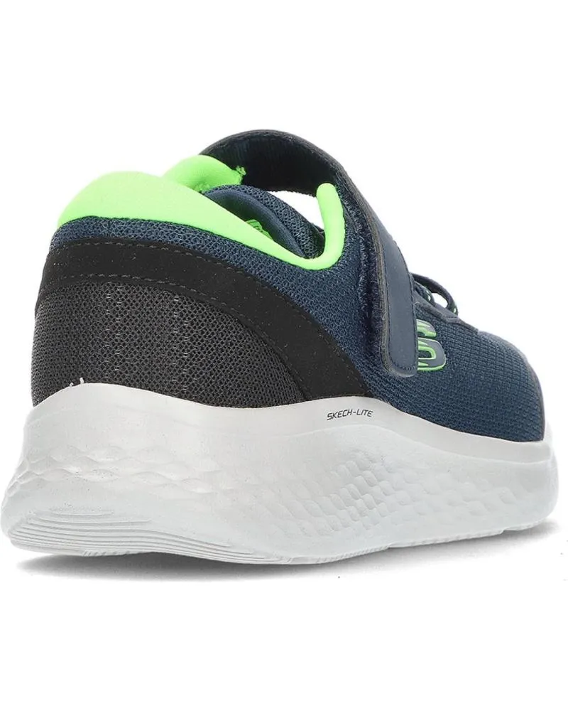 Deportivas SKECHERS  de Niño DEPORTIVA NINO 404015 SPRINT SURGE  NAVYLIME