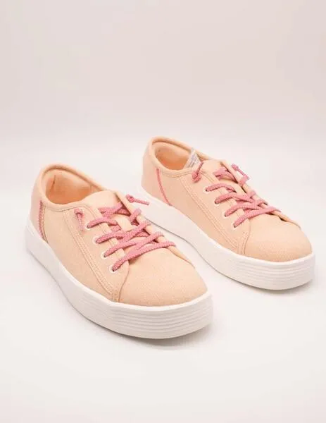Deportivo Hey Dude Cody Heathered Knit Mesh Pink de Mujer