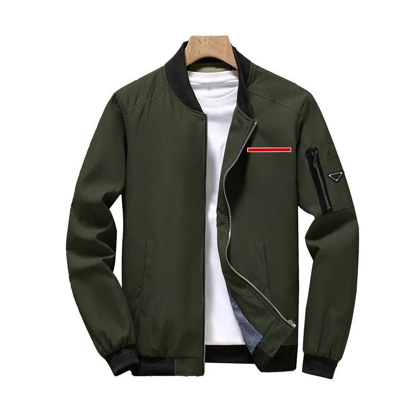 Estilo original Chaqueta de diseñador para hombre Parejas Fashion Fashion Classic Zipper Sleim Sleim Fit Coat Top Sports Slin So