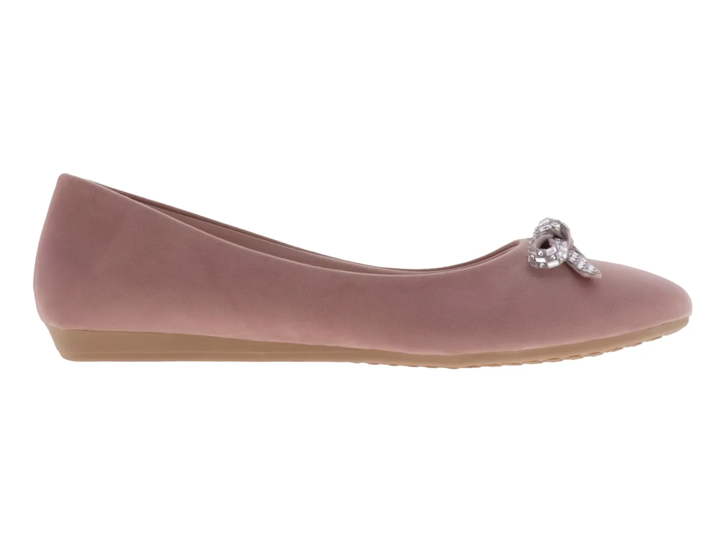 Flats Clasben Pretzel Nude Para Mujer