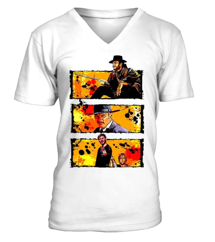 For a Few Dollars More WT (1) Camiseta cuello en V Unisex