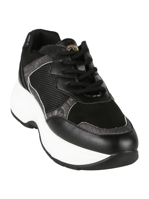 Gattinoni Zapatillas de mujer negras con cuña
