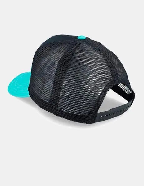 GORRA AMERICAN NEEDLE CALIFORNIA DOMINO   BLACK/SEAFOM
