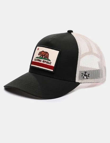 GORRA AMERICAN NEEDLE VALIN CALI  IVORY/BLACK