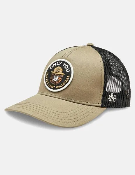 GORRA AMERICAN NEEDLE VALIN SMOKEY THE BEAR  BLACK/MOSS