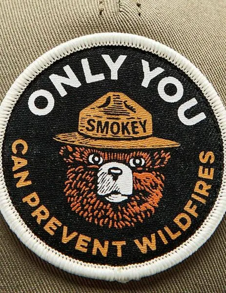 GORRA AMERICAN NEEDLE VALIN SMOKEY THE BEAR  BLACK/MOSS