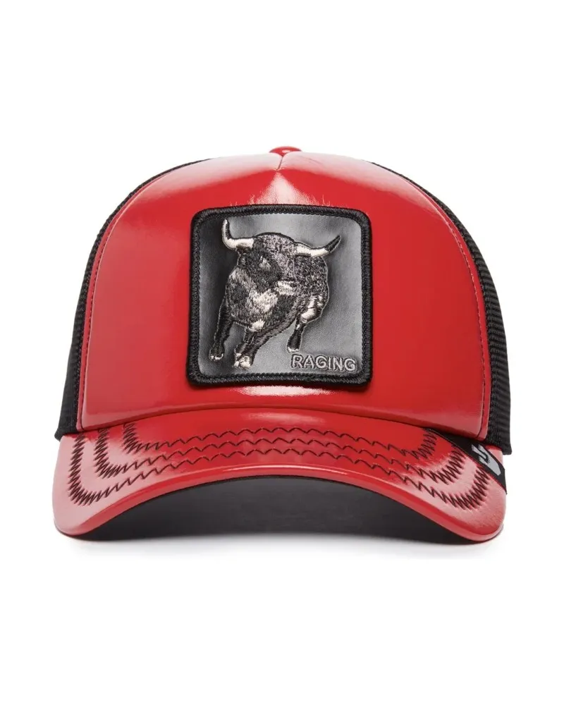 GORRA GOORIN BROS ROJA TORO PAMPLONA SATIN TRUCKER CAP
