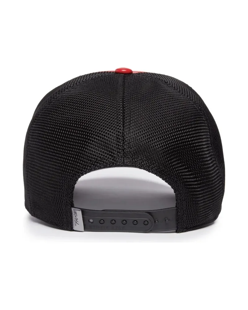 GORRA GOORIN BROS ROJA TORO PAMPLONA SATIN TRUCKER CAP