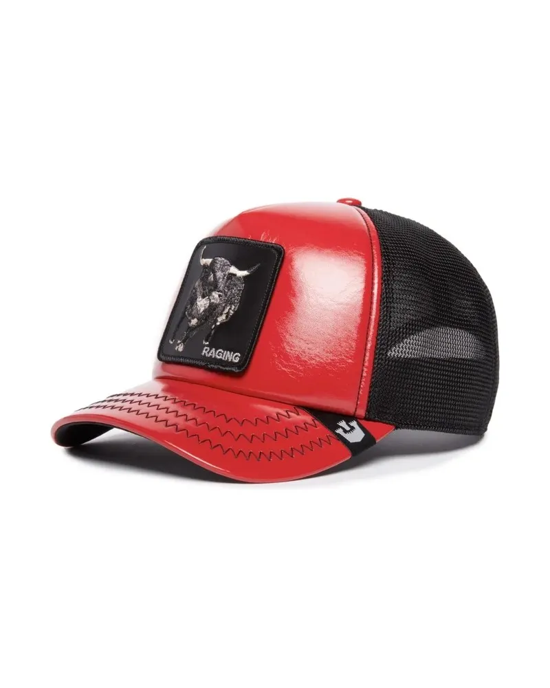 GORRA GOORIN BROS ROJA TORO PAMPLONA SATIN TRUCKER CAP