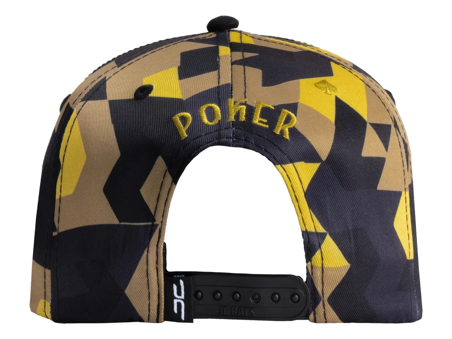 Gorra Jc Hats Poker Camo Color Amarillo 