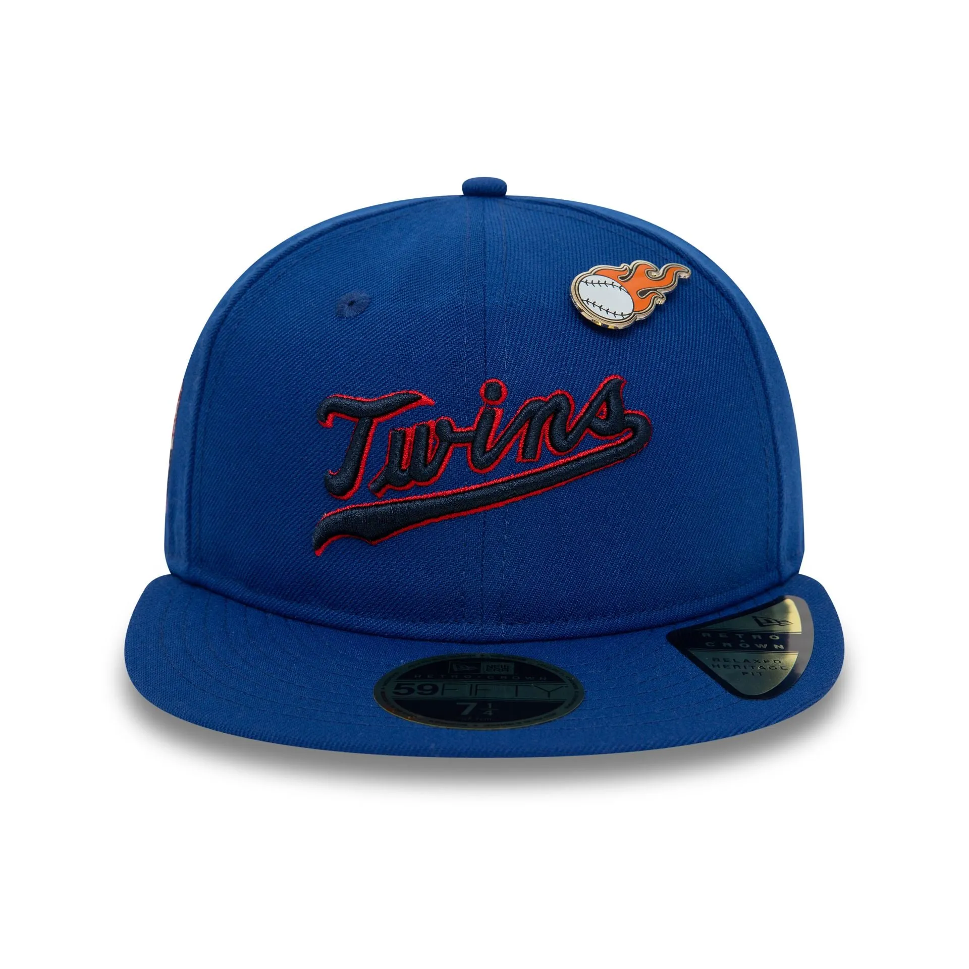 Gorra Minnesota Twins MLB Cooperstown Pin Badge 59FIFTY Retro Crown Fitted