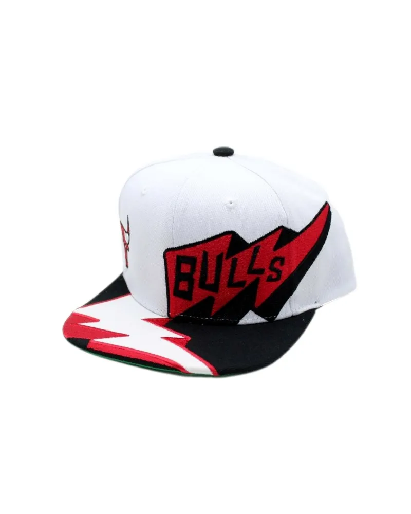 GORRA MITCHELL & NESS BLANCA BULLS FASTIME SNAPBACK