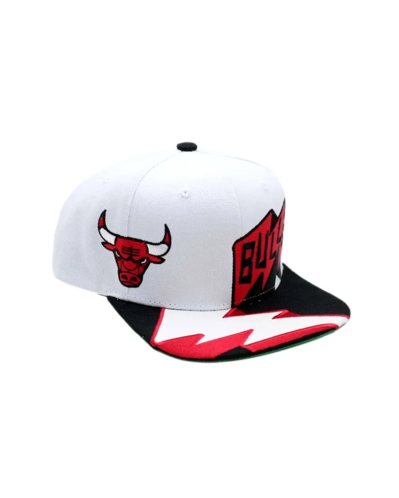 GORRA MITCHELL & NESS BLANCA BULLS FASTIME SNAPBACK