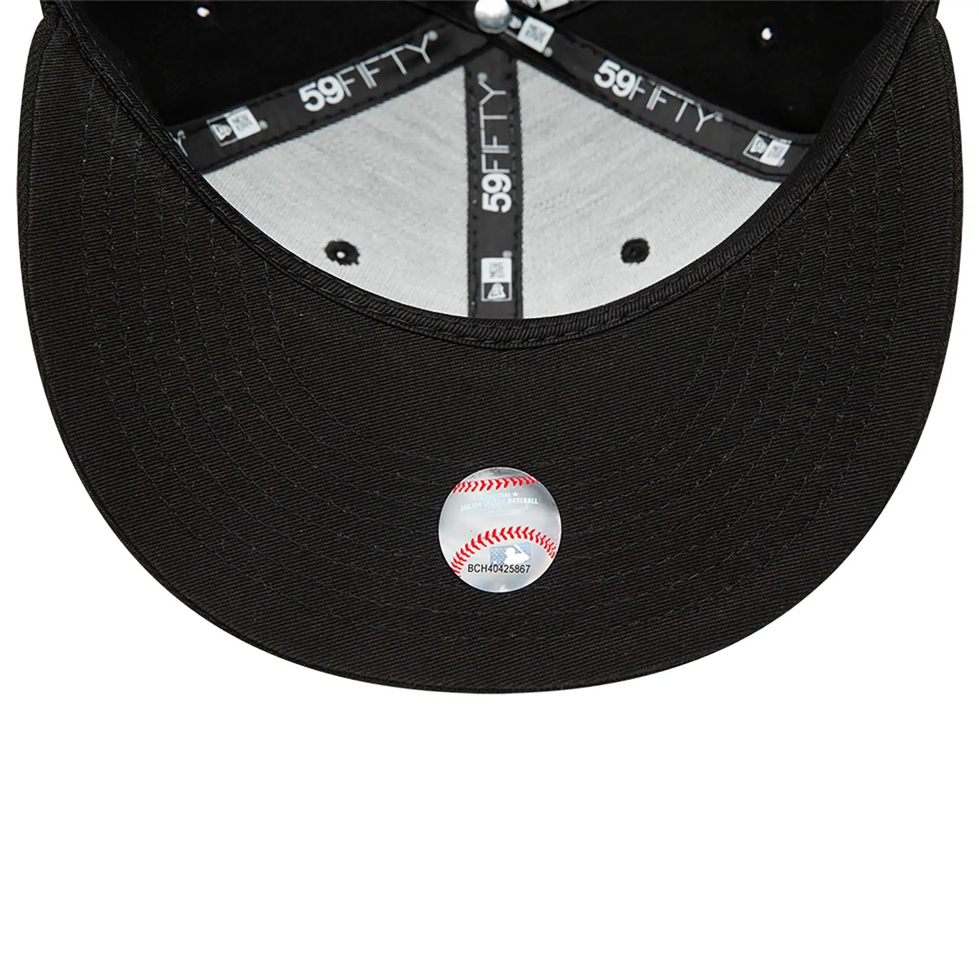 Gorra New Era LA Dodgers MLB Black on Black 59FIFTY Fitted