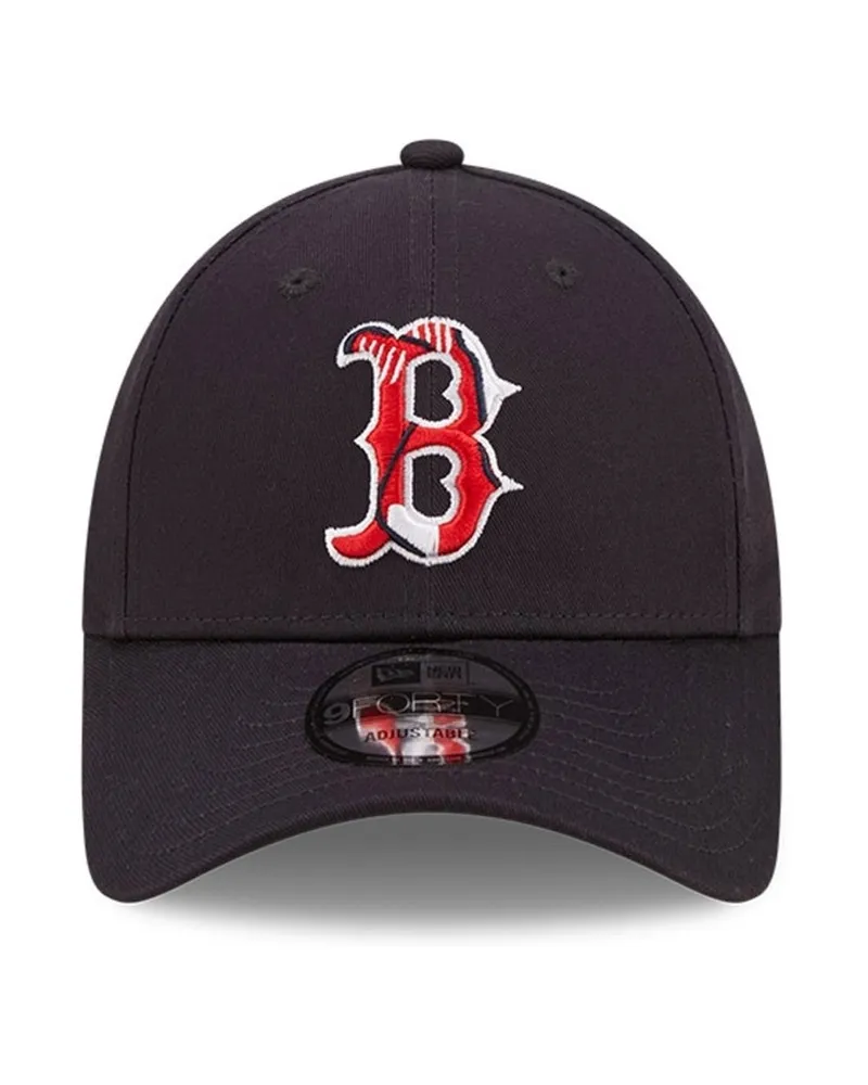 GORRA NEW ERA MARINO RED SOX TEAM LOGO INFILL 9FORTY