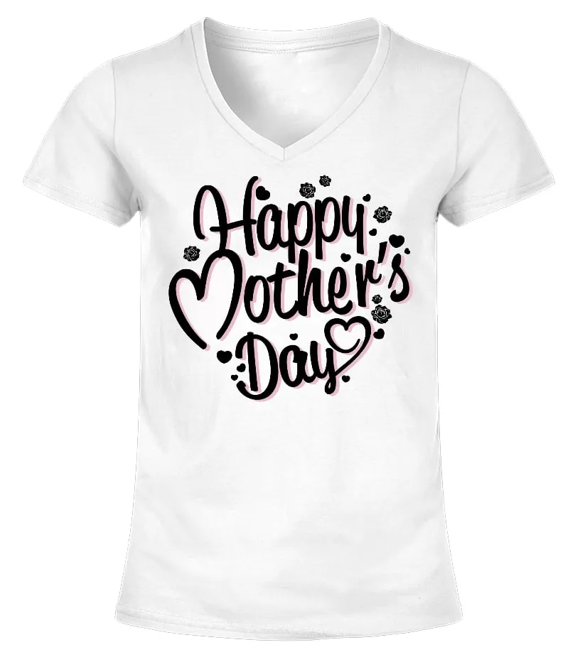 Happy Mother's Day Exclusive Camiseta cuello pico Mujer