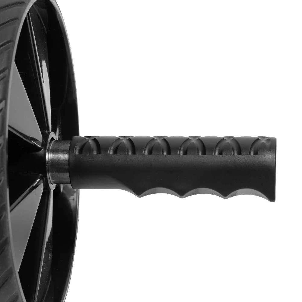 JELEX Workout Trio 3 en 1 Agarres para flexiones, cuerda para saltar y rueda abdominal