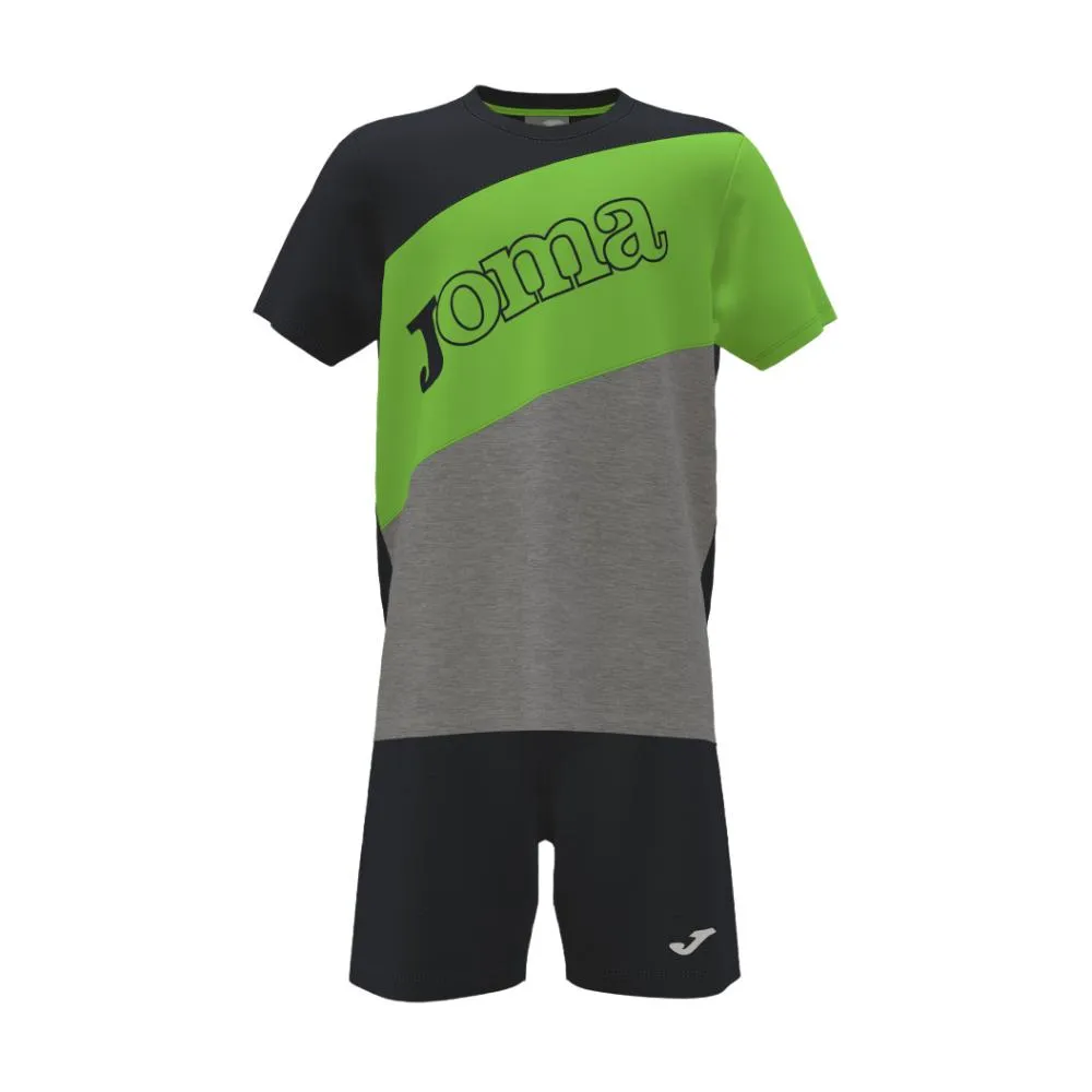 JOMA Conjunto Niño Phase Set Melange Grey Black 500523.280