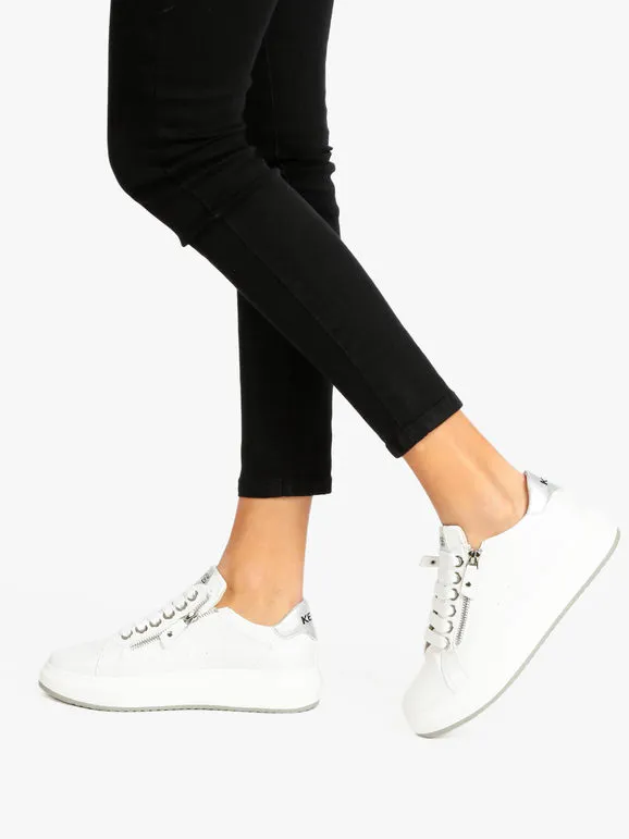 Keys Zapatillas de mujer con cuña y cordones