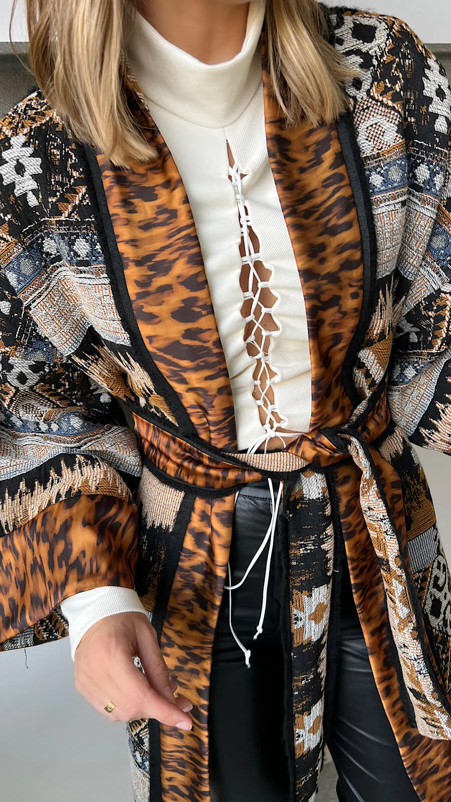 Kimono Print Tigre