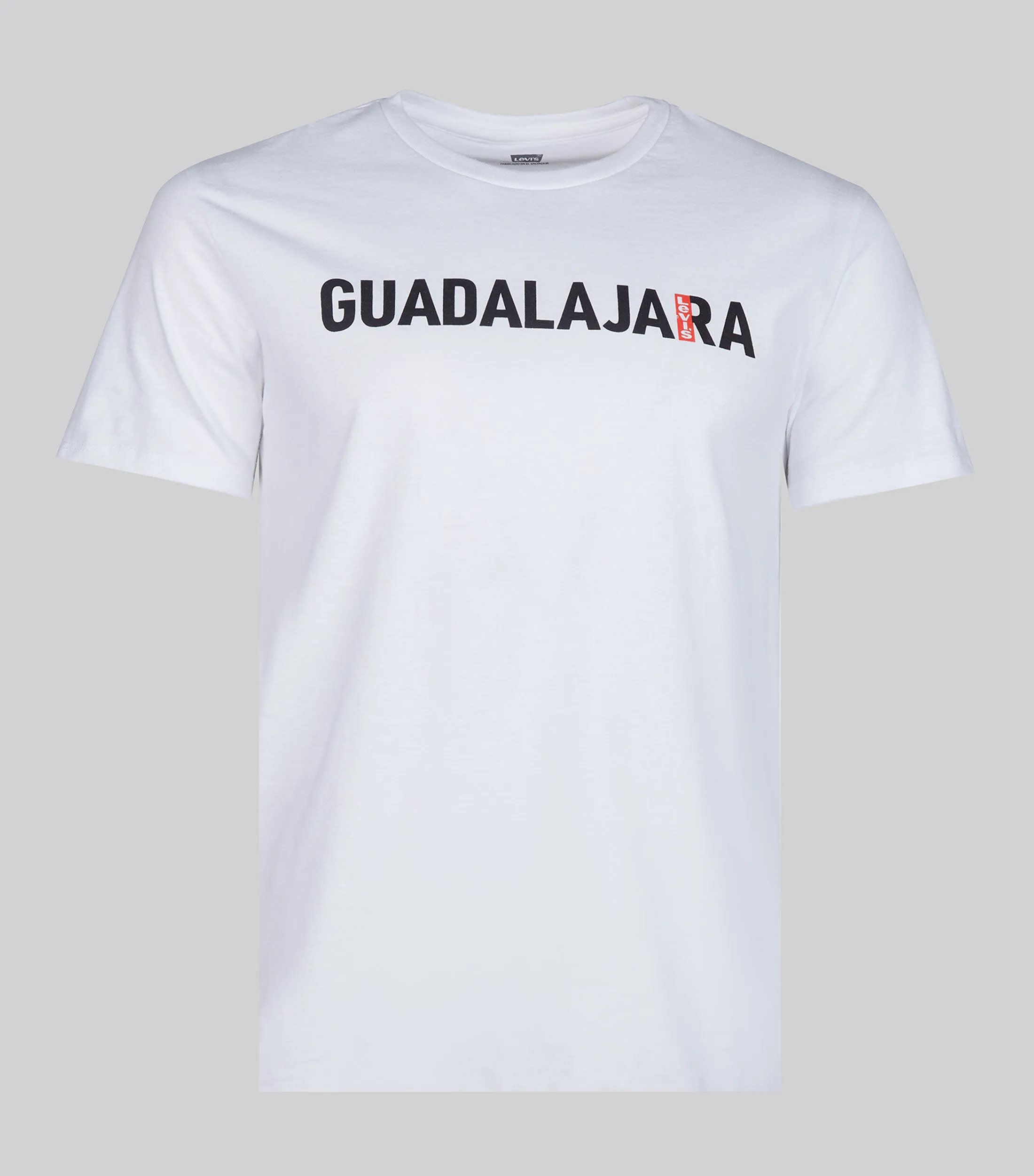 Levi's Playera de cuello redondo y manga corta Guadalajara Unisex