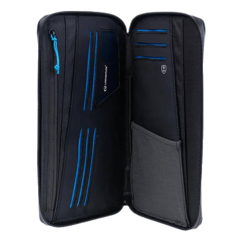 Lifeventure RFID Travel Wallet Grey