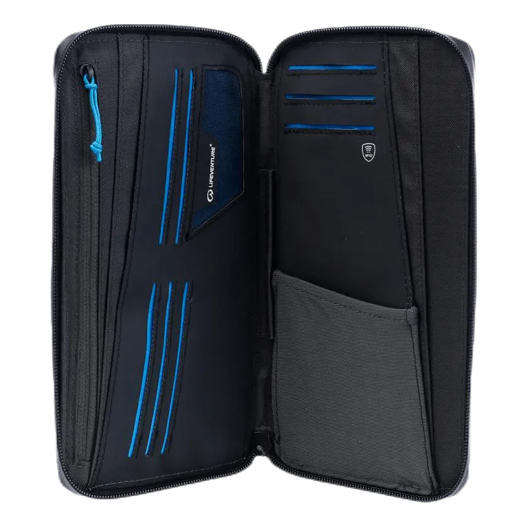 Lifeventure RFID Travel Wallet Grey