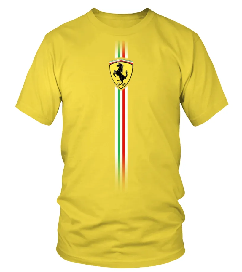 Limited Edition ( 2 SIDE ) Ferrari Camiseta cuello redondo Unisex