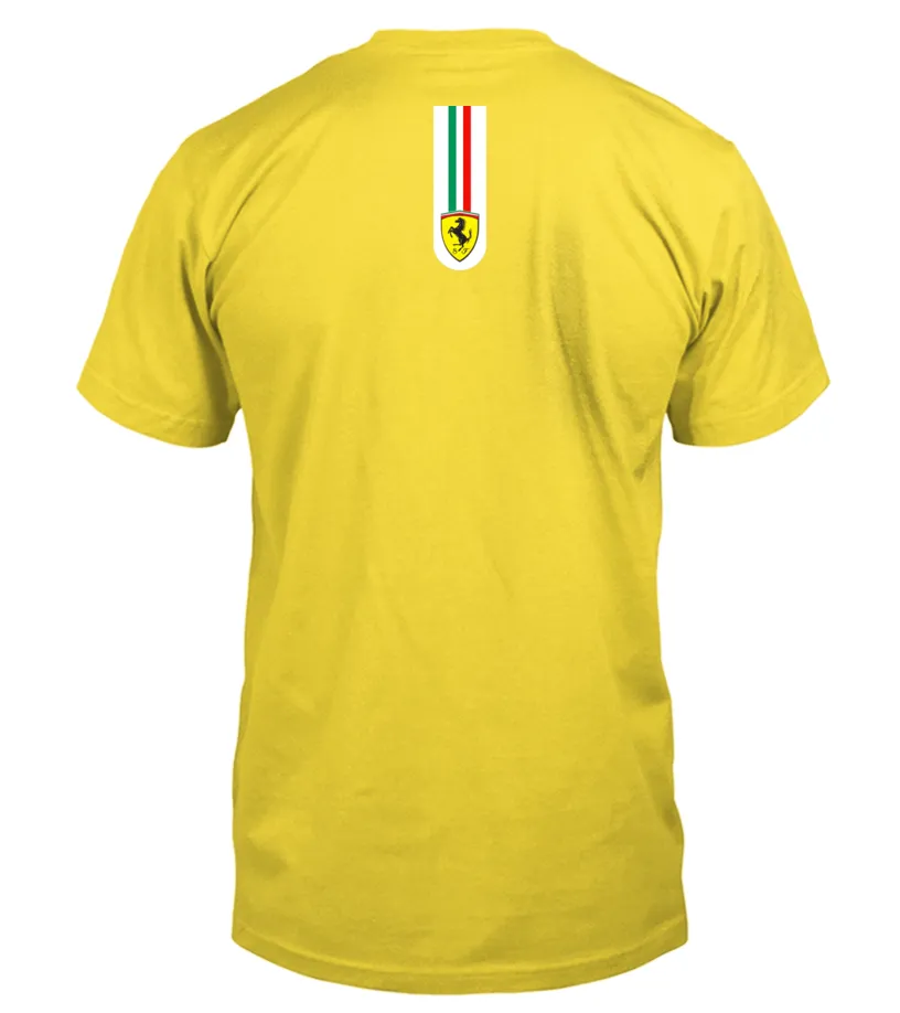 Limited Edition ( 2 SIDE ) Ferrari Camiseta cuello redondo Unisex