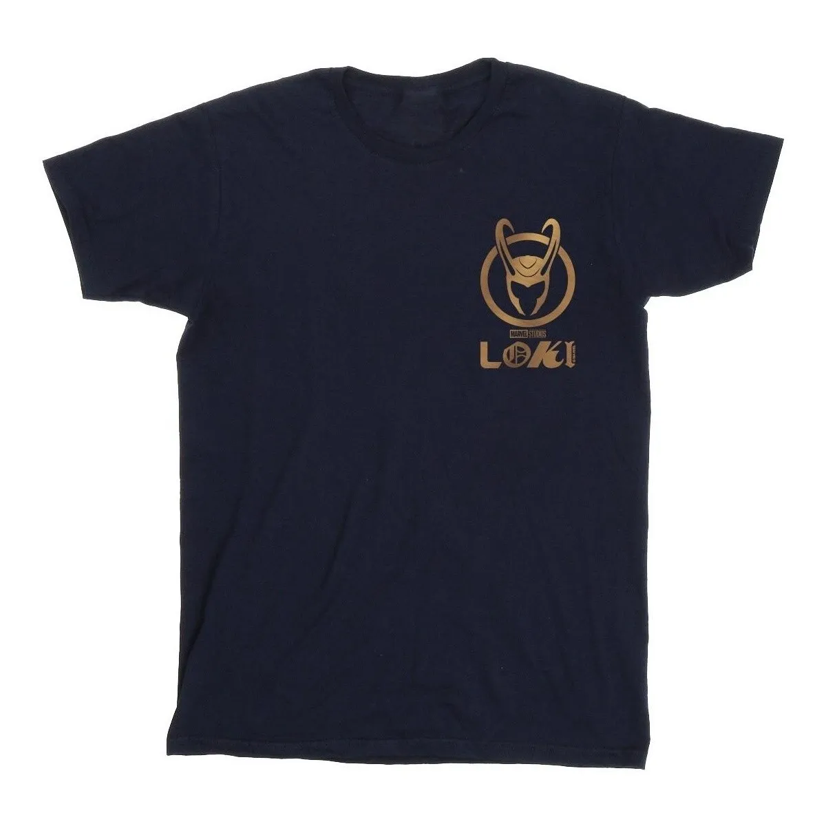 Loki Horn Logo Faux Pocket
