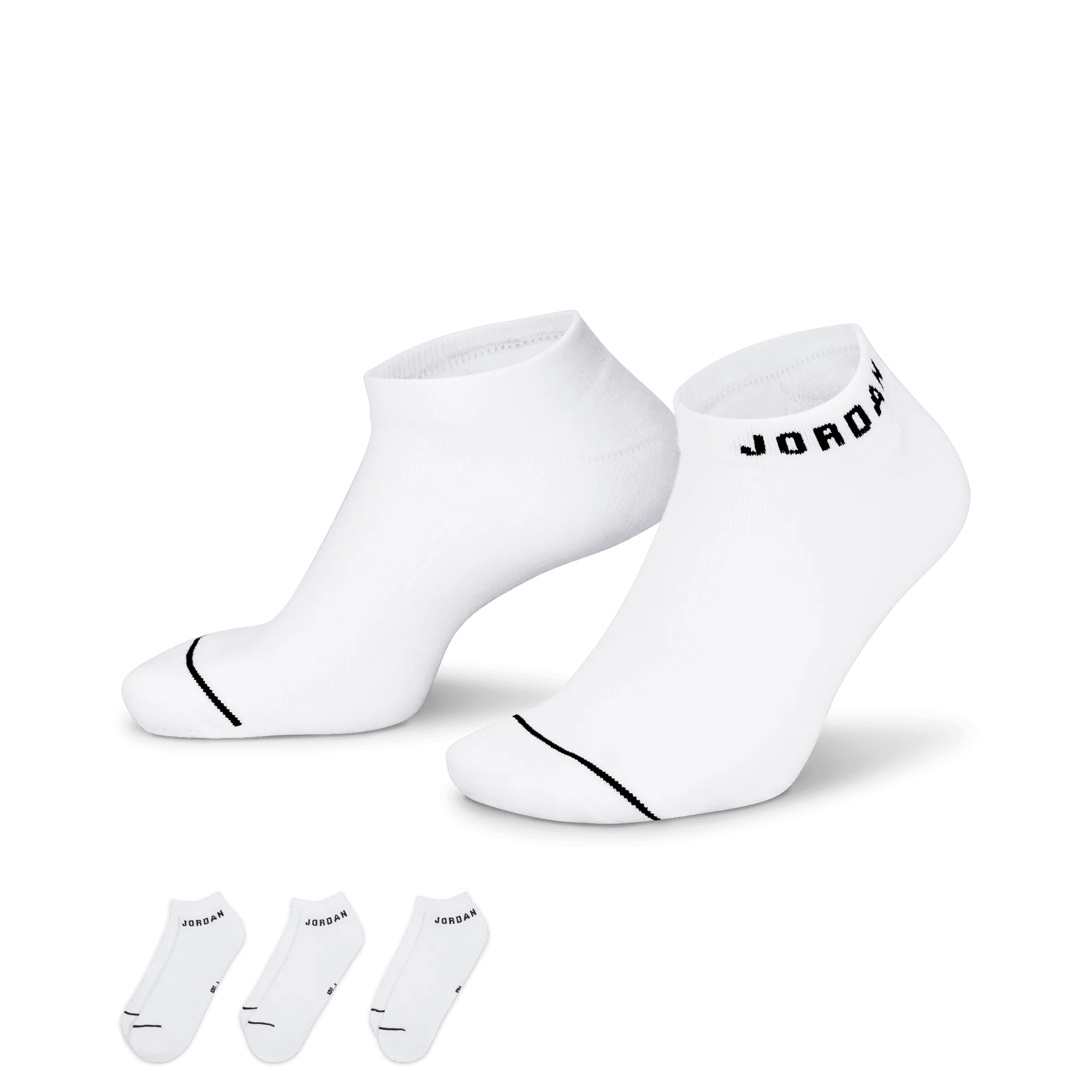 MEDIAS JORDAN EVERYDAY MAX NO SHOW 3PACK UNISEX