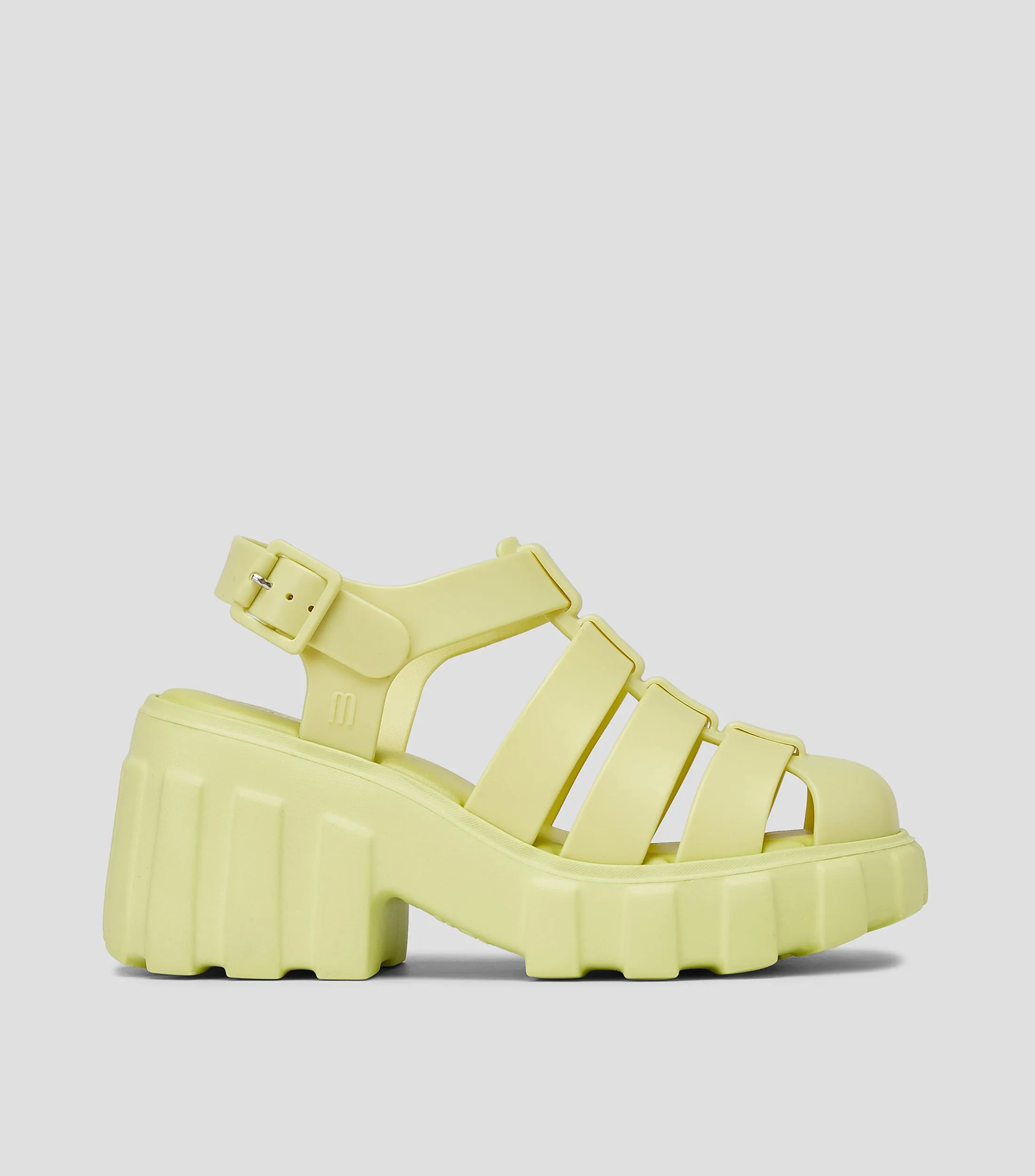 Melissa Zapatillas de tacón medio tipo cuña lisas Mujer