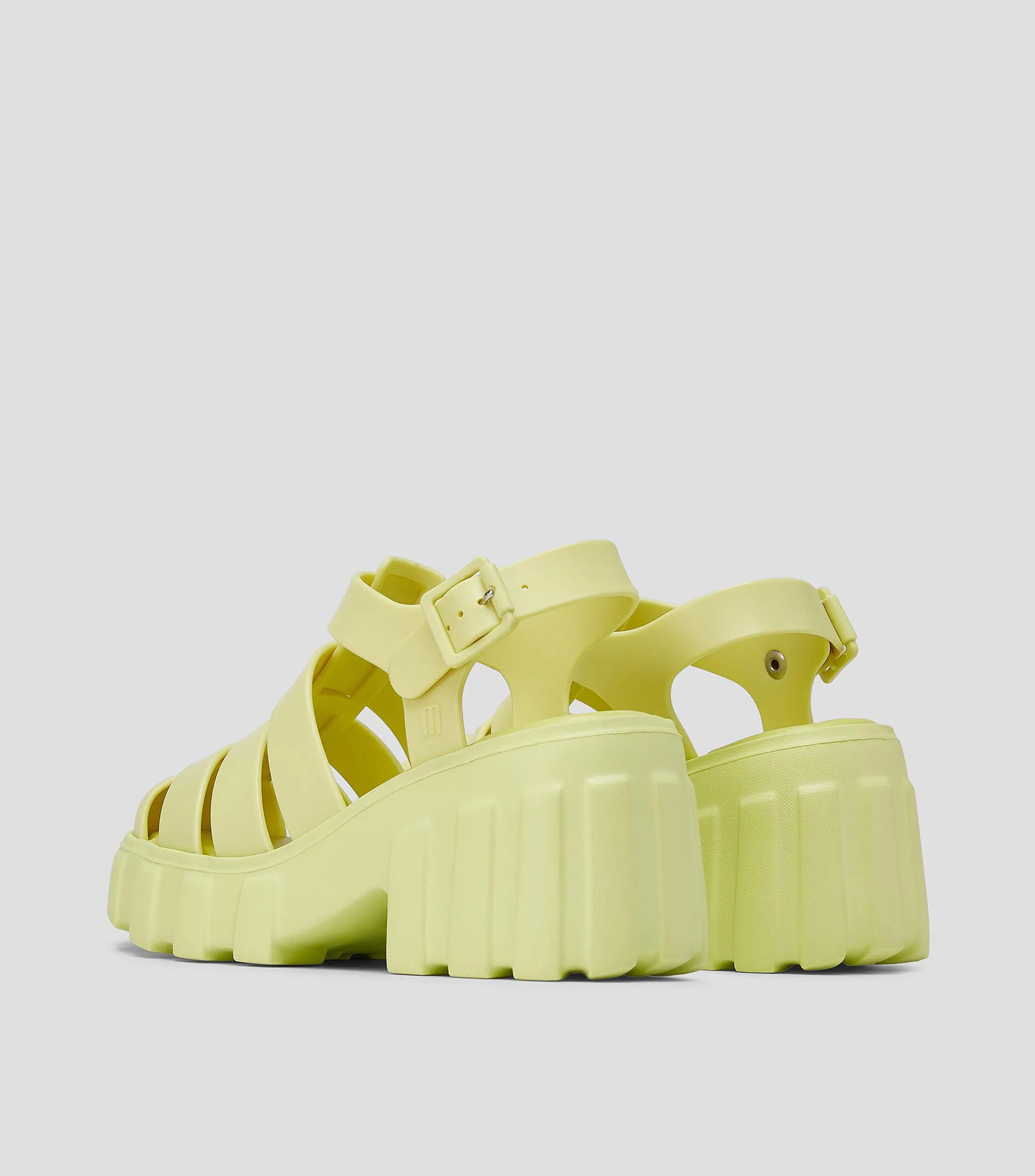 Melissa Zapatillas de tacón medio tipo cuña lisas Mujer