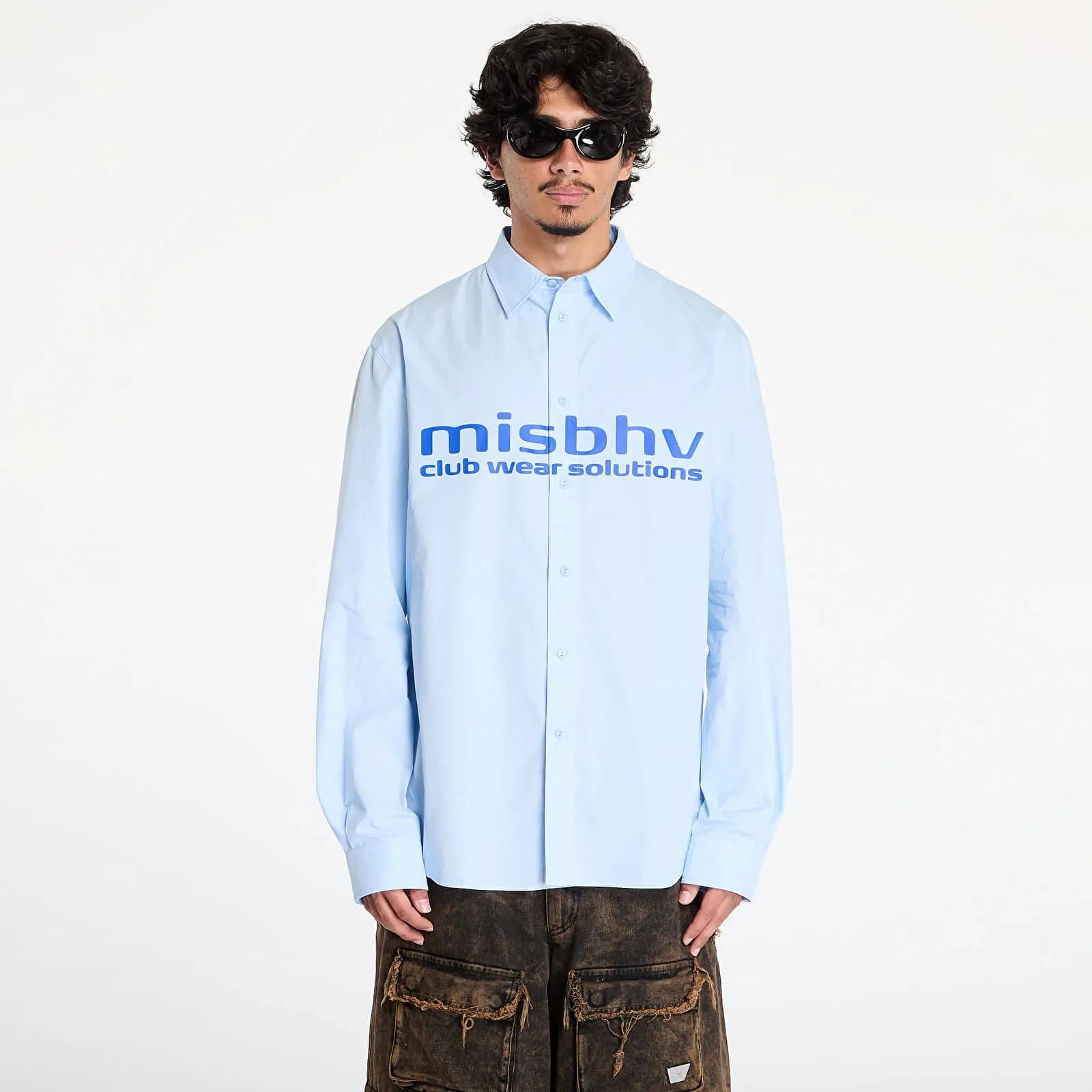 MISBHV Light Blue Sport Shirt UNISEX Light Blue