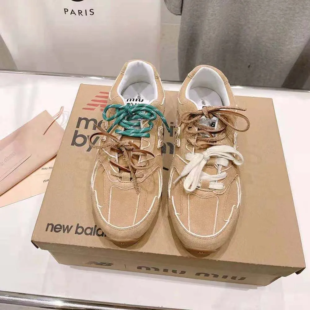 MIU MIU MUJER NEW BALANCE X MIU MIU 530 SL GAMUZA ZAPATILLASCANELA