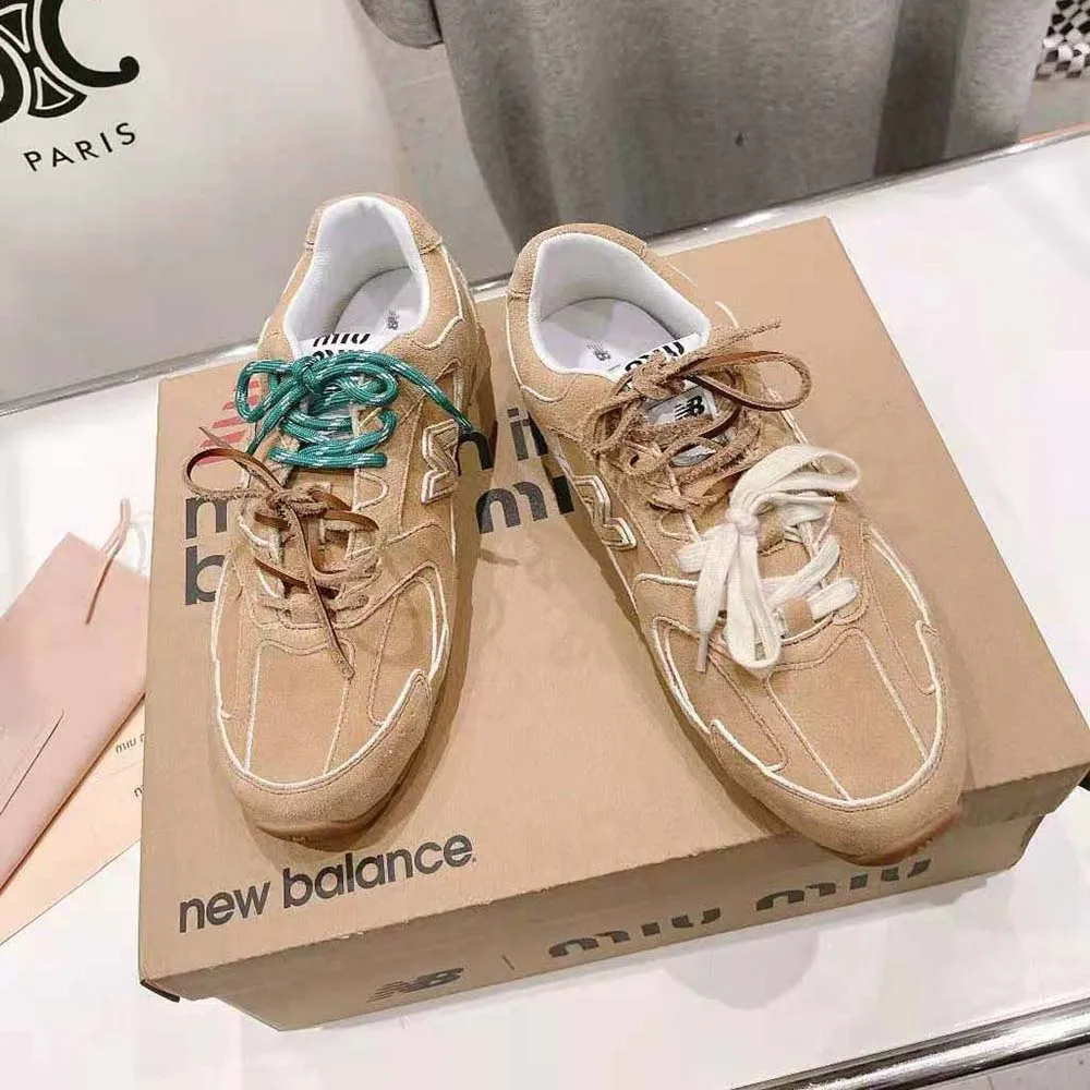 MIU MIU MUJER NEW BALANCE X MIU MIU 530 SL GAMUZA ZAPATILLASCANELA